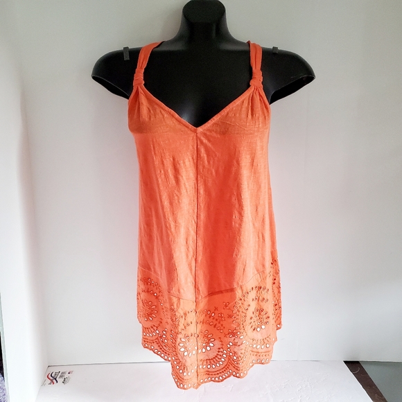 ANTHROPOLOGIE Meadow Rue Knotted Lace Tank XS - Picture 4 of 9